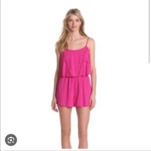 Hot pink BCBG summer romper